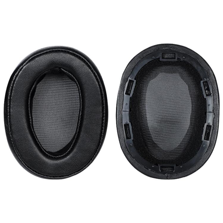 

2 Pack Lambskin Earphone Replacement Earpads Pads For Sony WH-H900N / MDR-100ABN(Black)