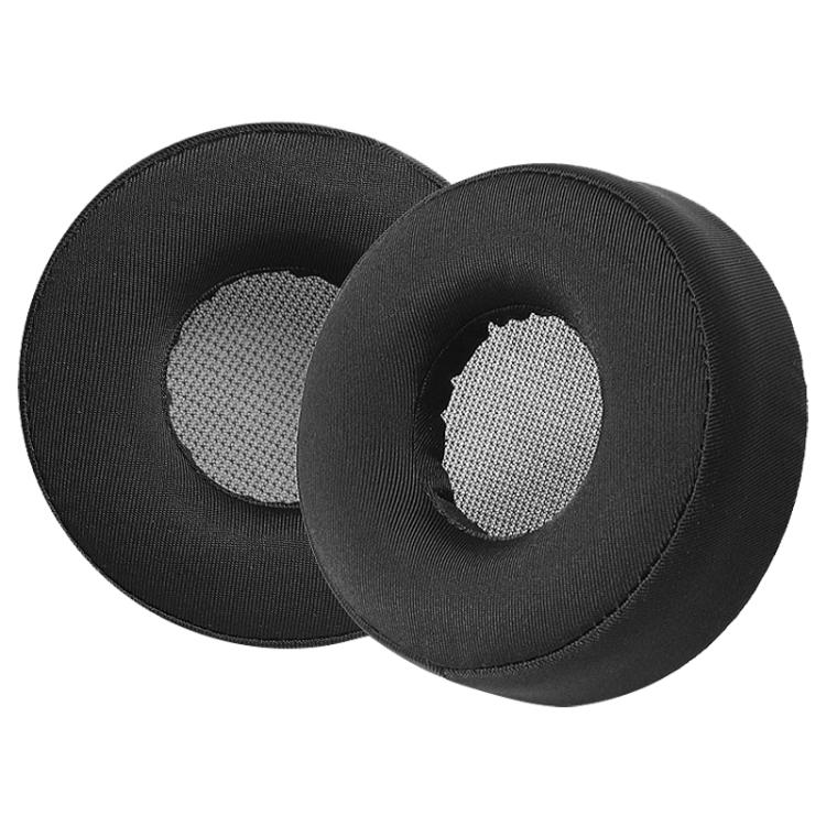 

2 Pack Ice Silk Cloth Earphone Replacement Earpads Pads For Sony WH-H800(Black)