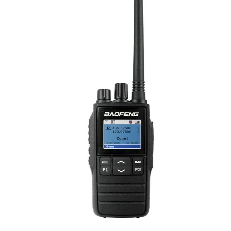 

Baofeng DM-1703 1.77 inch Color Screen Handheld Digital Walkie Talkie, Plug:EU Plug