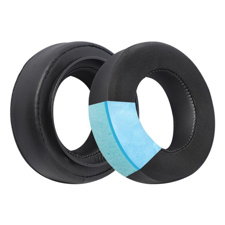 

2 Pack Ice Gel Earphone Replacement Earpads Pads For Beyerdynamic DT700 PROX / DT900 PROX(Black)