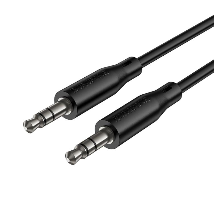 

BOROFONE BL26 1m 3.5mm Male to Male Standard AUX Audio Cable(Black)