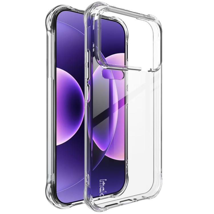

For Xiaomi 17 Pro Max imak Shockproof Airbag TPU Phone Case(Transparent)