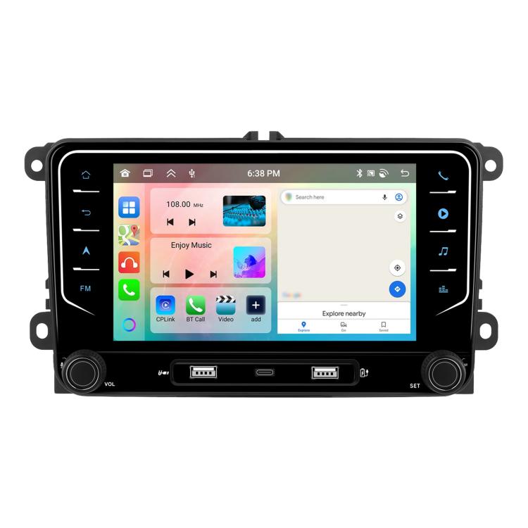 

For Volkswagen Android 15 7 inch Wireless CarPlay Car Player Central Control Navigation Machine, Specification:Standard