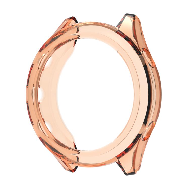 

For Garmin Forerunner 970 Half Coverage Hollow TPU Watch Protective Cover(Transparent Orange)
