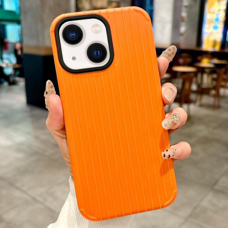 

For iPhone 15 Plus Luggage-Inspired Design MagSafe Full Coverage Phone Case(Yellow)