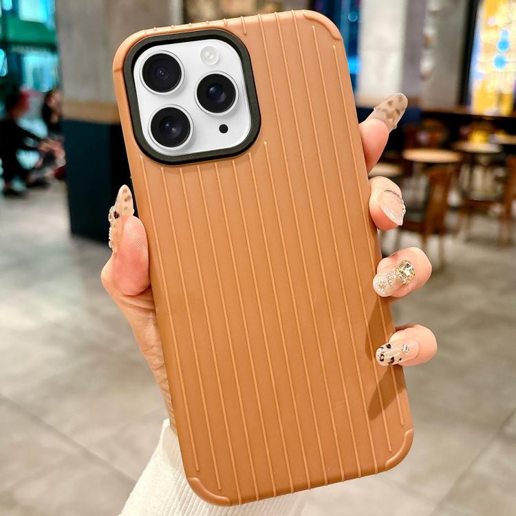 

For iPhone 11 Pro Luggage-Inspired Design MagSafe Full Coverage Phone Case(Brown)