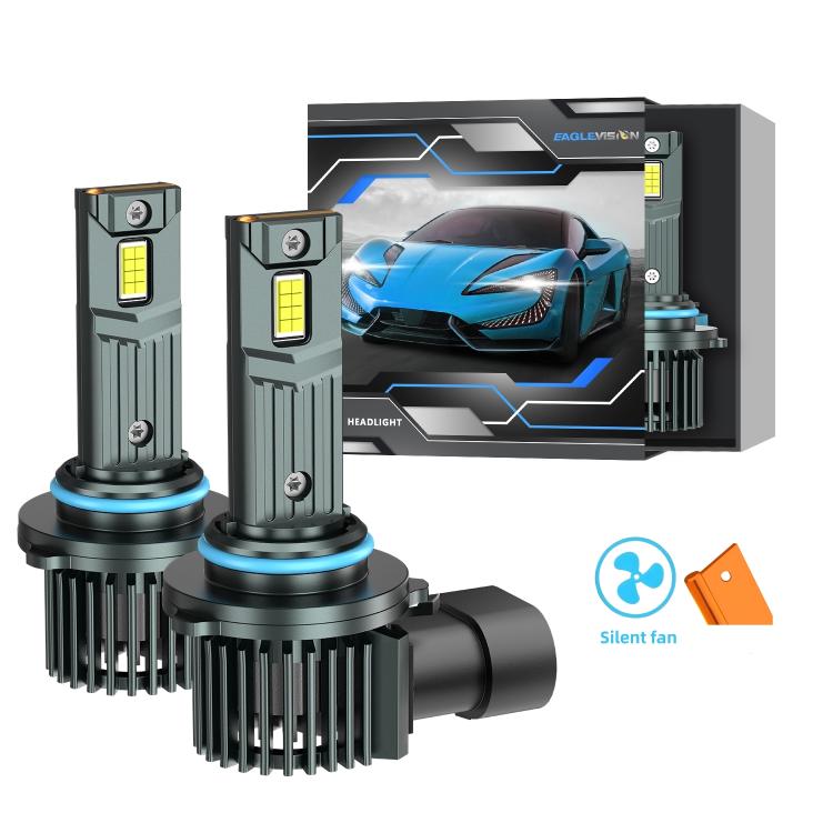 

9005 1 Pair 32W 3200LM 6500K Car LED Headlight Bulb with Fan(Gun Metal)
