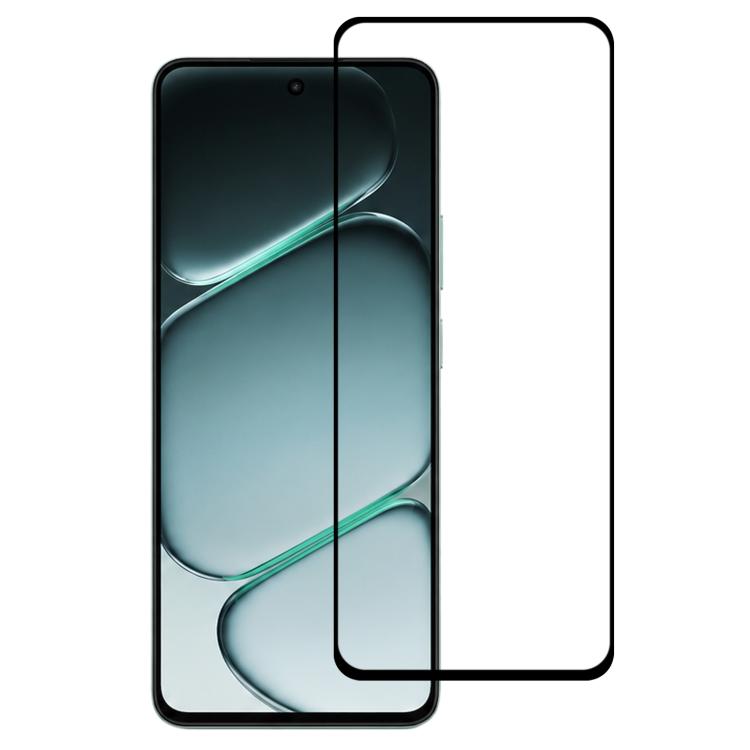 

For OnePlus Turbo 6X 5G High Aluminum Full Screen Silk Printing Tempered Glass Film