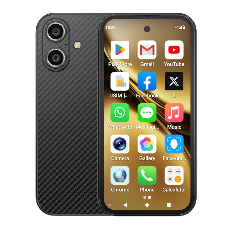 

Q333, 4GB+64GB, 3.97 inch Android 12 Mediatek MT6762 Octa Core, Network: 4G, Dual SIM(Black)