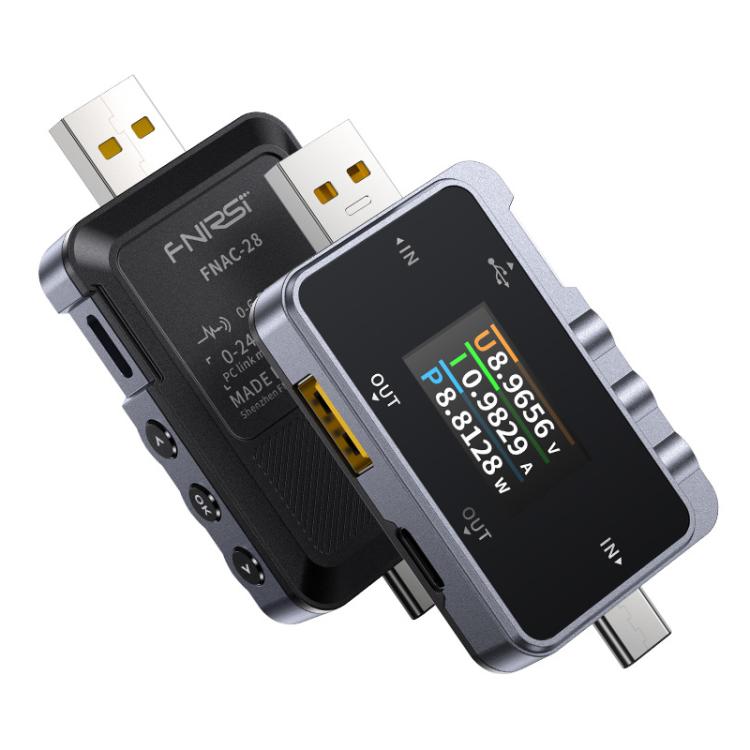 

Fnirsi FNAC-28 Multi-function Type-C & USB Professional Grade Ripple Monitoring Tester