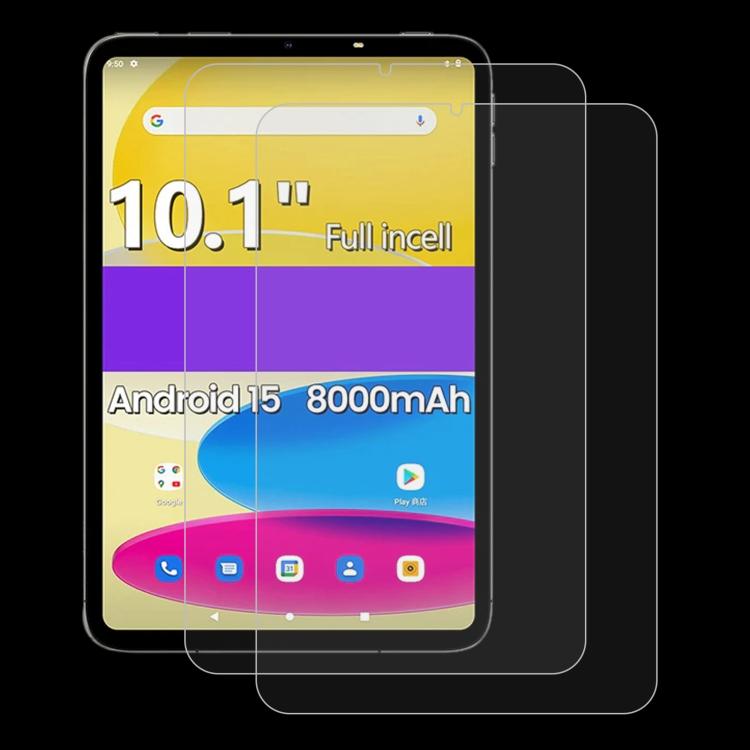 

For DATEOY HK Pad Pro 10 10.1 inch 2pcs 9H 0.3mm Explosion-proof Tempered Glass Film