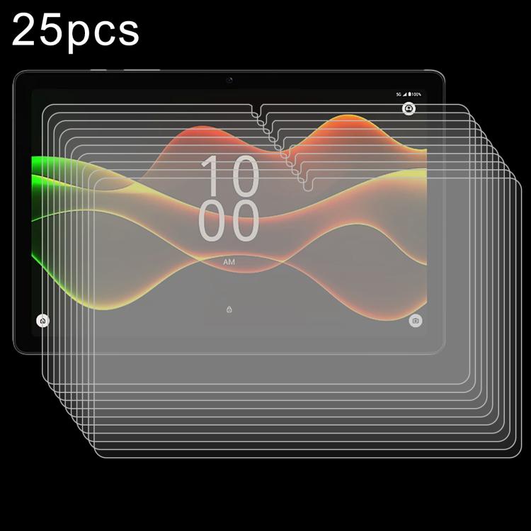 

For Boost Mobile Celero5G 10.95 inch 25pcs 9H 0.3mm Explosion-proof Tempered Glass Film