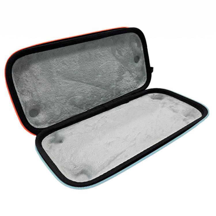 

For Nintendo Switch 2 iPlay HBS-2835 Simple Thin Handle Storage Bag with Lanyard(Black)