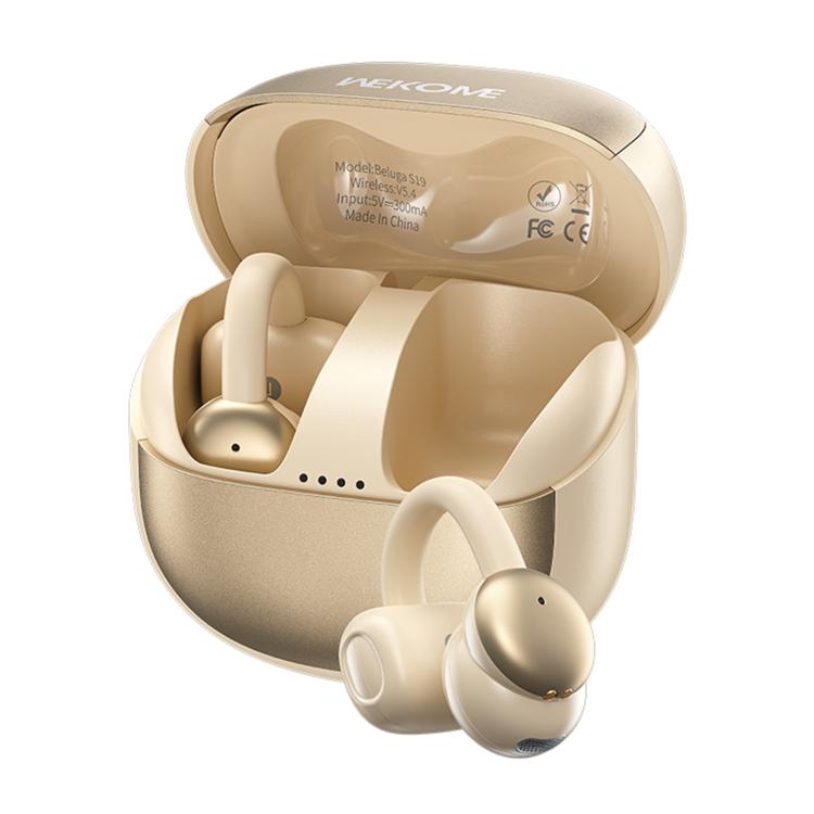 

WK Beluga S19 Jungle Series Celestial Clip-On Wireless Earbuds(Beige)