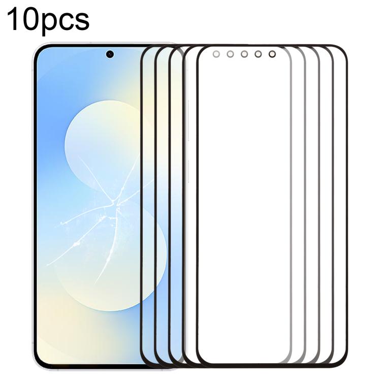 For Galaxy S25 FE SM-S731B 10pcs Front Screen Outer Glass Lens with OCA Optically Clear Adhesive — купить у Sunsky-online WW
