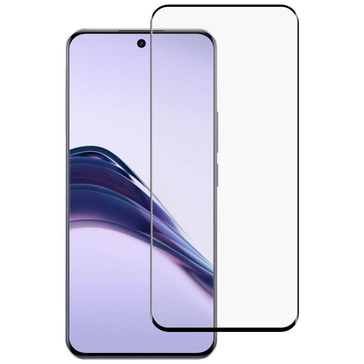 

For Realme 13 Pro+ 5G / 13 Pro 5G Full Glue 9H HD 3D Curved Edge Tempered Glass Film(Black)