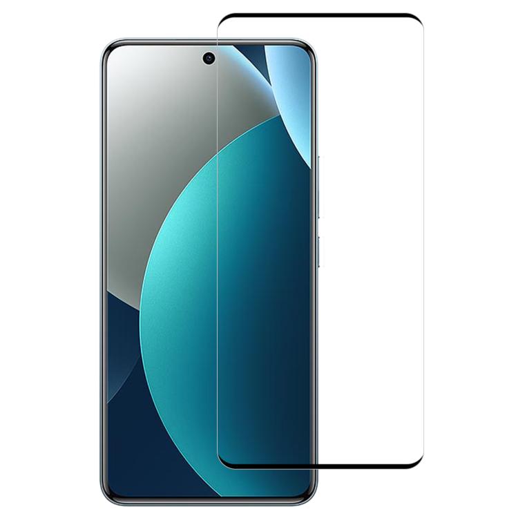 

For Redmi Note 15 Pro 4G Global 163.2mm Full Glue 9H HD 3D Curved Edge Tempered Glass Film(Black)
