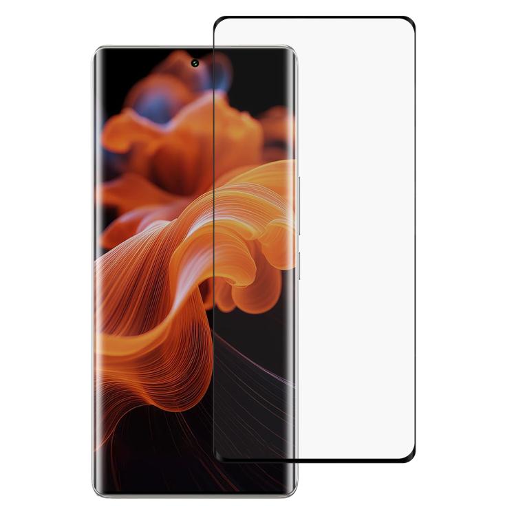 

For Lava Blaze X Full Glue 9H HD 3D Curved Edge Tempered Glass Film(Black)