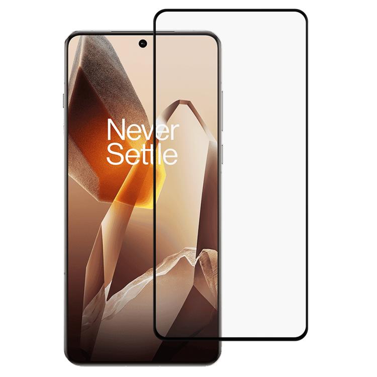 

For OnePlus 13 Full Glue 9H HD 3D Curved Edge Tempered Glass Film(Black)