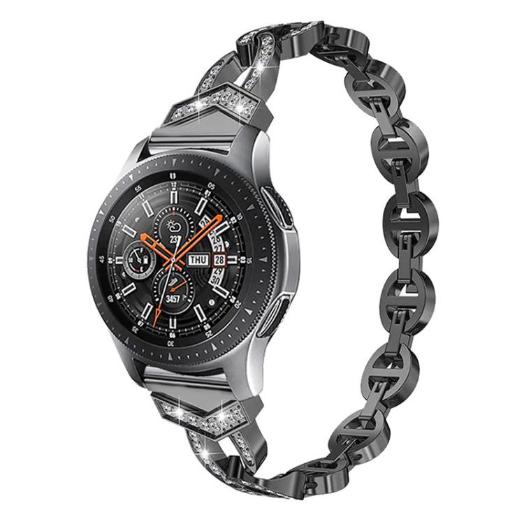 

22mm xDfind Diamond Stainless Steel Watch Band(Black)