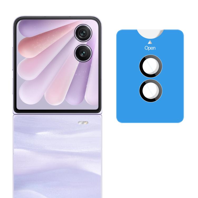 

For Honor Magic V Flip 2 imak Glass Rear Camera Lens Film Phone Case Exclusive, Self-positioning Version