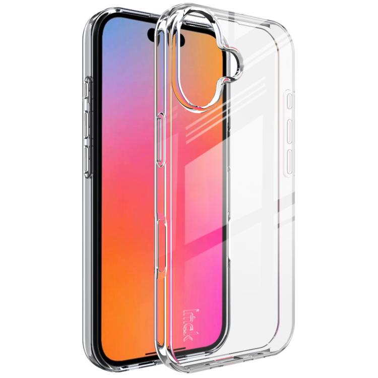 

For iPhone 17 imak UX-10 Series Transparent Shockproof TPU Phone Case(Transparent)