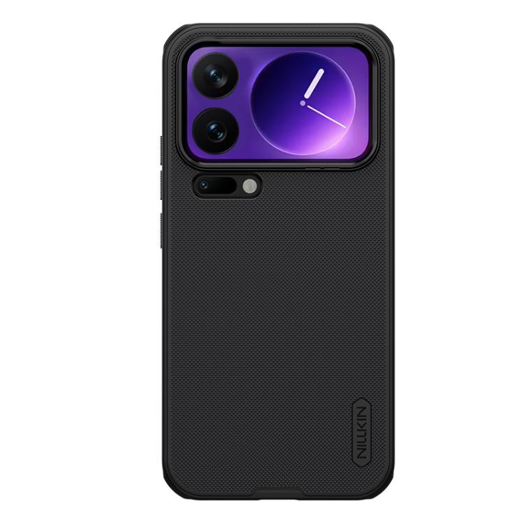 

For Xiaomi 17 Pro Max NILLKIN Frosted Shield Pro PC + TPU Phone Case(Black)