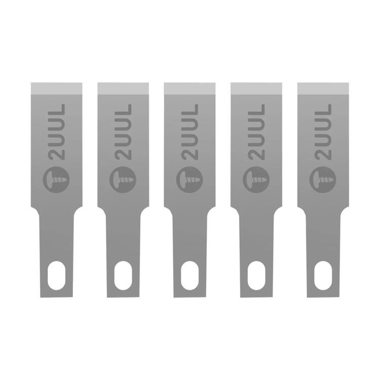 

2uul 5 in 1 DA28 FlatCut Solder Pad Underfill Glue Fast Removal Blades
