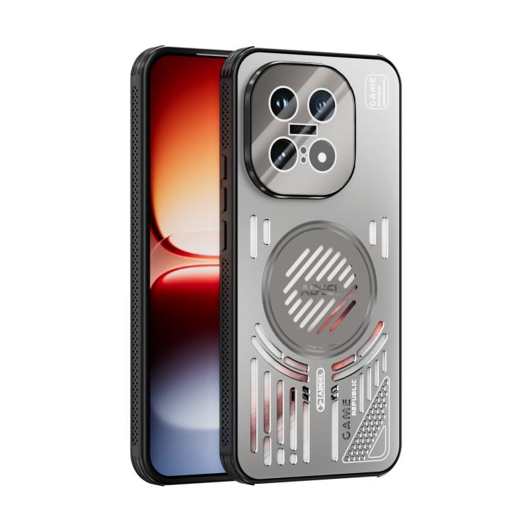 

For vivo iQOO 15 ABEEL Ice Fox Series Magsafe Heat Sink Cooling Phone Case(Titanium Gray)
