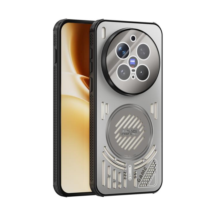 

For vivo X300 Pro ABEEL Ice Fox Series Magsafe Heat Sink Cooling Phone Case(Titanium Gray)