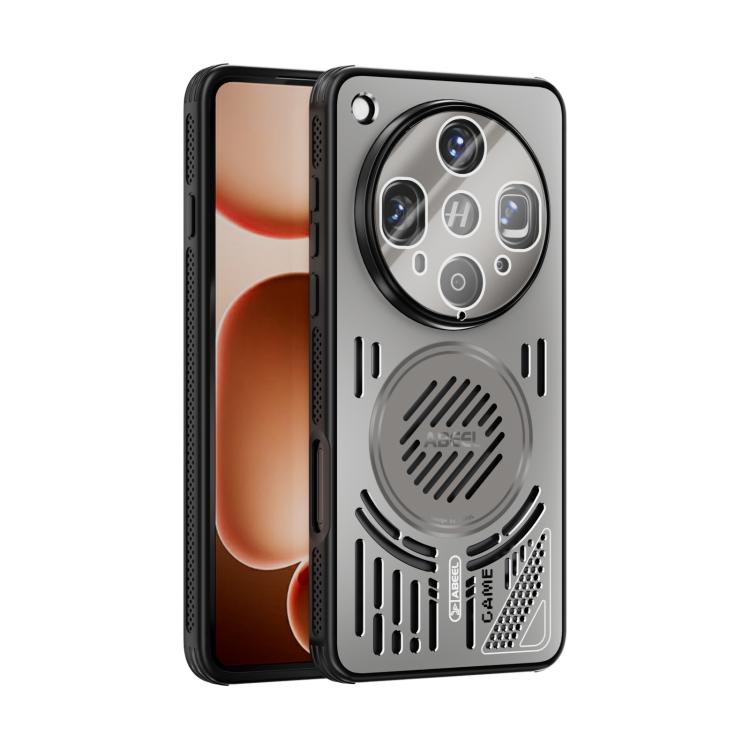 

For OPPO Find X8 Ultra ABEEL Ice Fox Series Magsafe Heat Sink Cooling Phone Case(Titanium Gray)