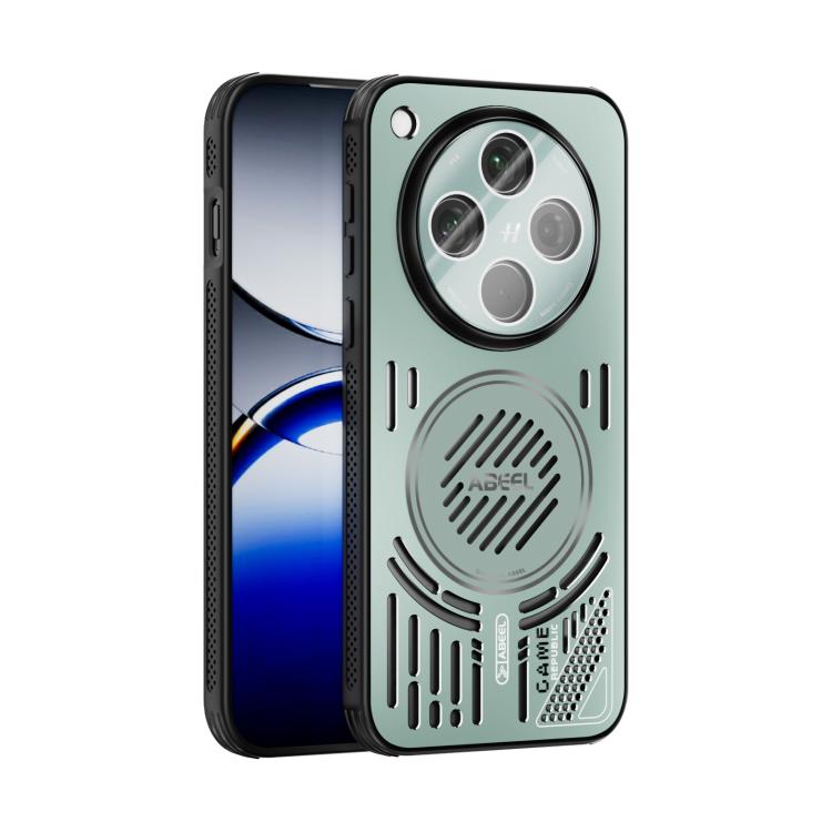 

For OPPO Find X8 ABEEL Ice Fox Series Magsafe Heat Sink Cooling Phone Case(Light Green)