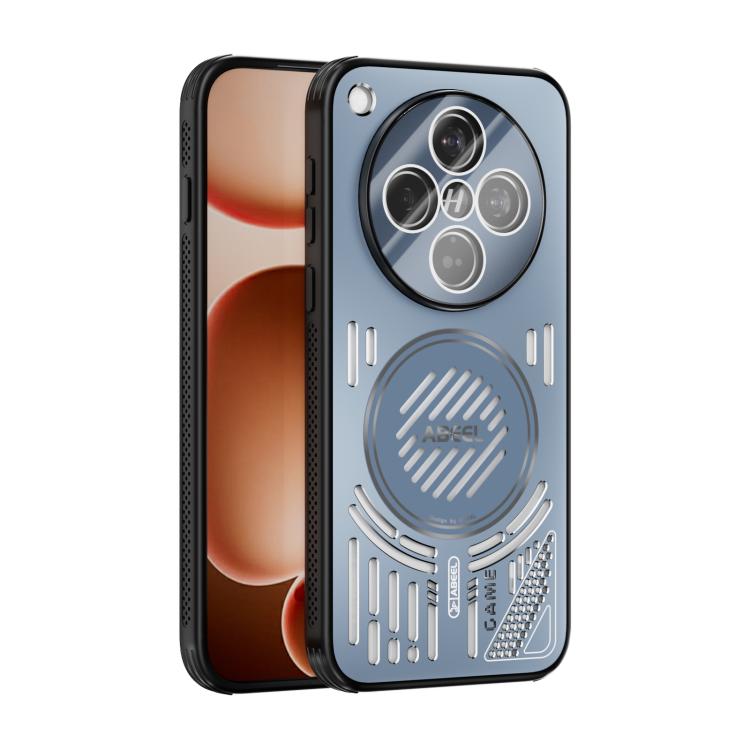 

For OPPO Find X8s+ ABEEL Ice Fox Series Magsafe Heat Sink Cooling Phone Case(Blue)