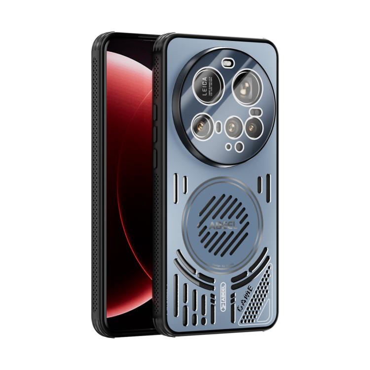 

For Xiaomi 15 Ultra ABEEL Ice Fox Series Magsafe Heat Sink Cooling Phone Case(Blue)