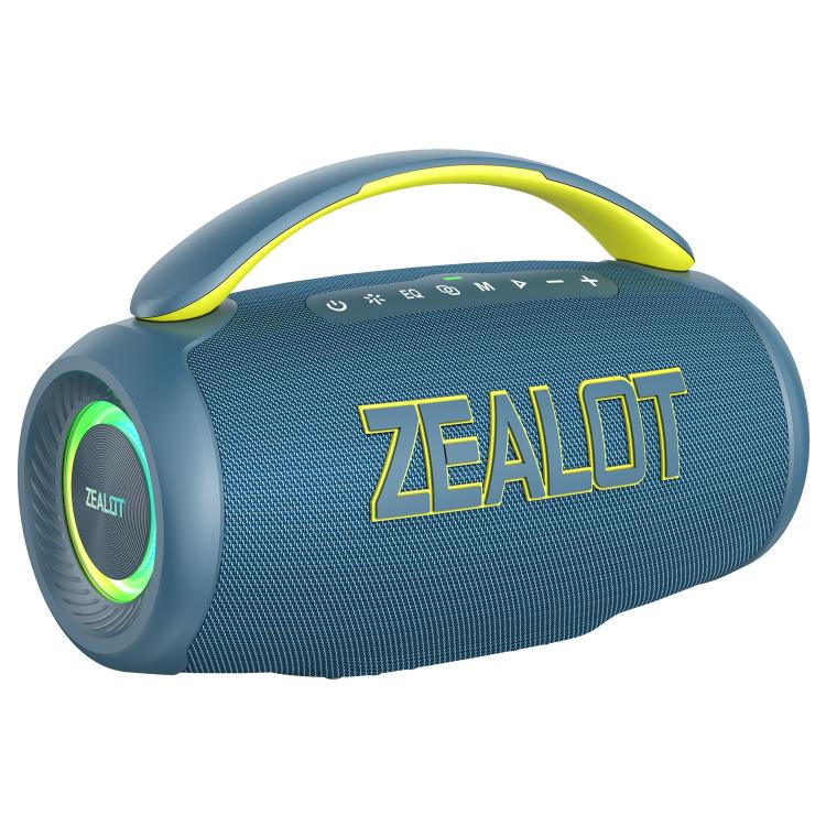 

Zealot P12 60W Portable Handheld Outdoor RGB Bluetooth Speaker(Blue)