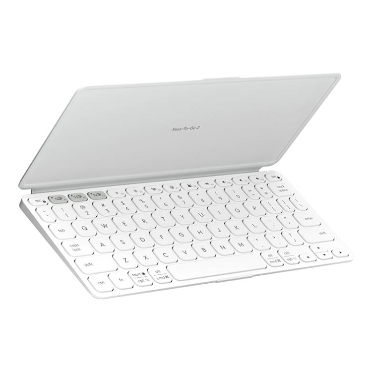 

Logitech Keys To Go2 Tablet Wireless Bluetooth Keyboard with Protective Cover(White)