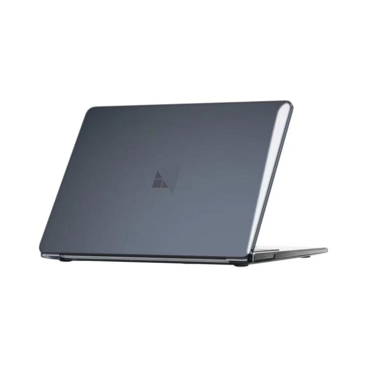

For Microsoft Surface Laptop 7 15 inch Laptop Steel Frosted Anti-drop Protective Case(Black)