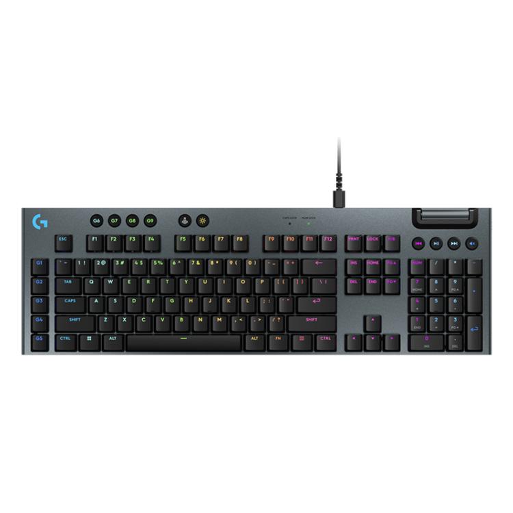 

Logitech G915 X Wired Low Profile Gaming Keyboard(Black Linear)