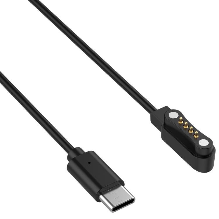 

For PLAUD Note AI Voice Recorder xDfind Type-C / USB-C Interface Magnetic Charging Cable, Length: 1m(Black)