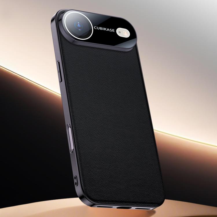 

For iPhone Air Skin Feel Leather Texture Cooling Phone Case(Black)