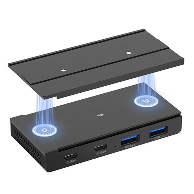 

ORICO HST-2A2C 4 in 1 USB 3.2 10Gbps Detachable Magnetic Docking Station(Black)