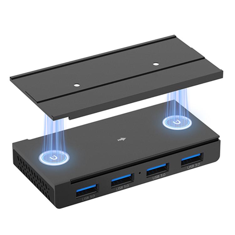 

ORICO HST-4A-U3 4 in 1 USB 3.0 Detachable Magnetic Docking Station(Black)