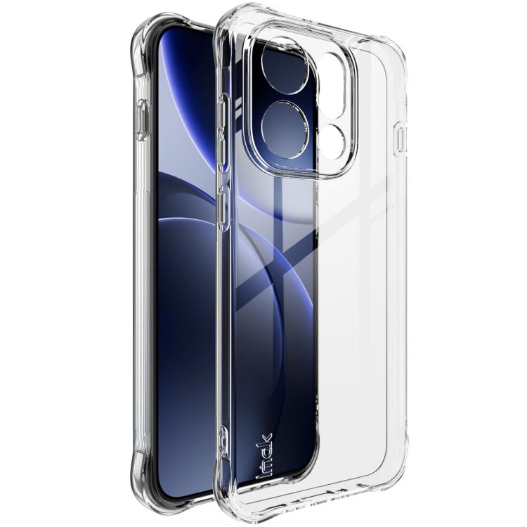 

For OPPO Find X9 imak Shockproof Airbag TPU Phone Case(Transparent)