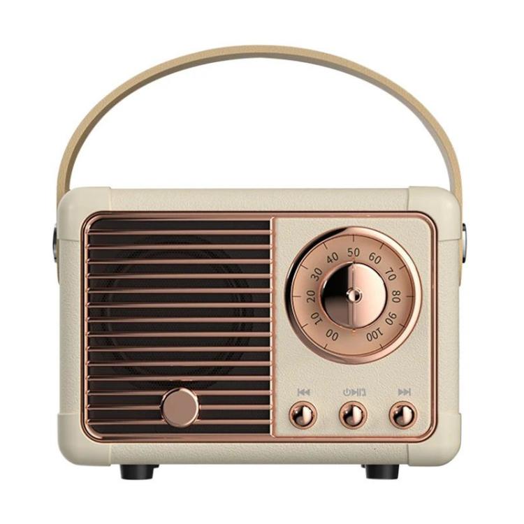 

HM11 Retro Bluetooth Mini Wireless Smart Speaker(White)