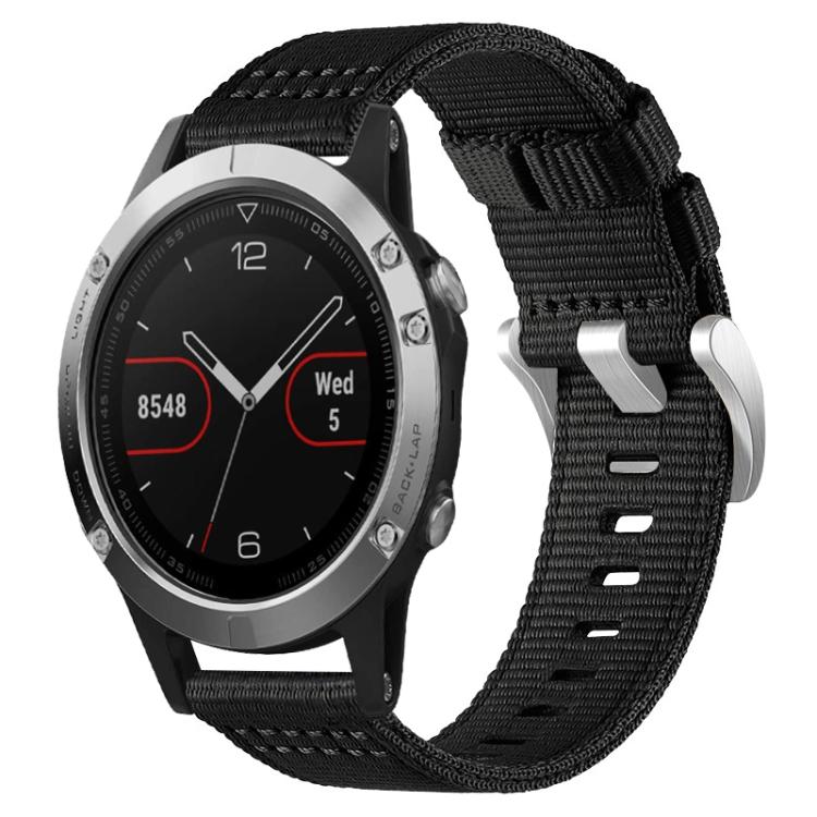 

20mm xDfind Two-section Nylon Watch Band(Black)