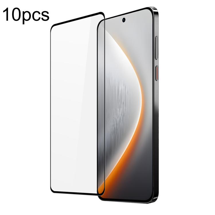

For Tecno Pova 7 Pro 5G 10pcs DUX DUCIS 0.33mm 9H Medium Alumina Tempered Glass Film