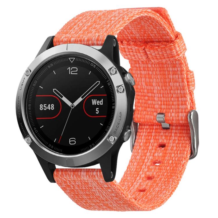 

20mm xDfind Nylon Canvas Watch Band(Orange)
