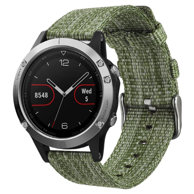 

20mm xDfind Nylon Canvas Watch Band(Army Green)