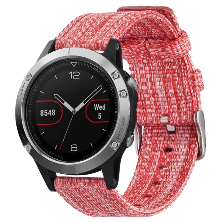 

20mm xDfind Nylon Canvas Watch Band(Pink)