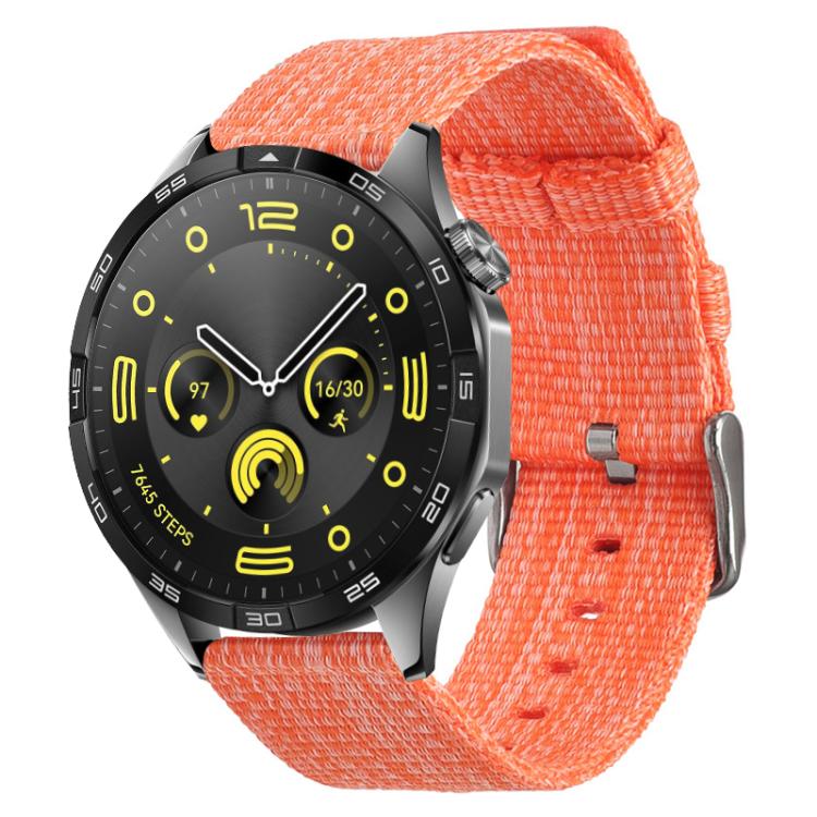 

22mm xDfind Nylon Canvas Watch Band(Orange)